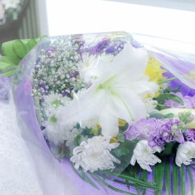 棺上花束